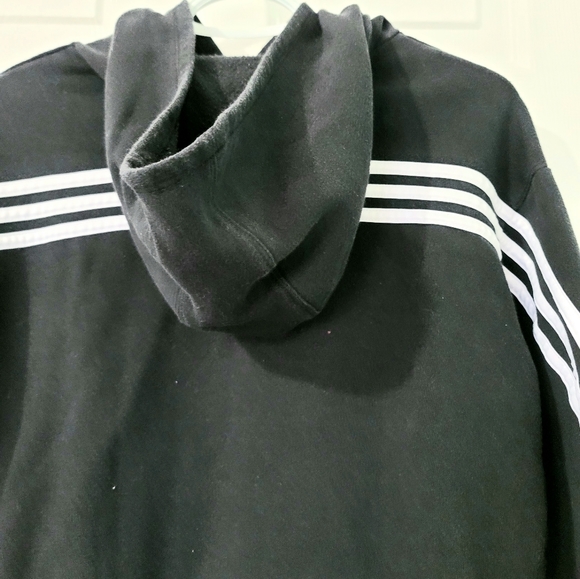 Adidas Youth Pull-Over Crop Hoodie Size L - Picture 11 of 15